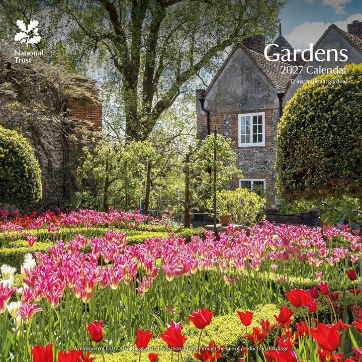National Trust, Gardens Calendar 2027, Wall Calendars, Month To View, Gift - Image 7