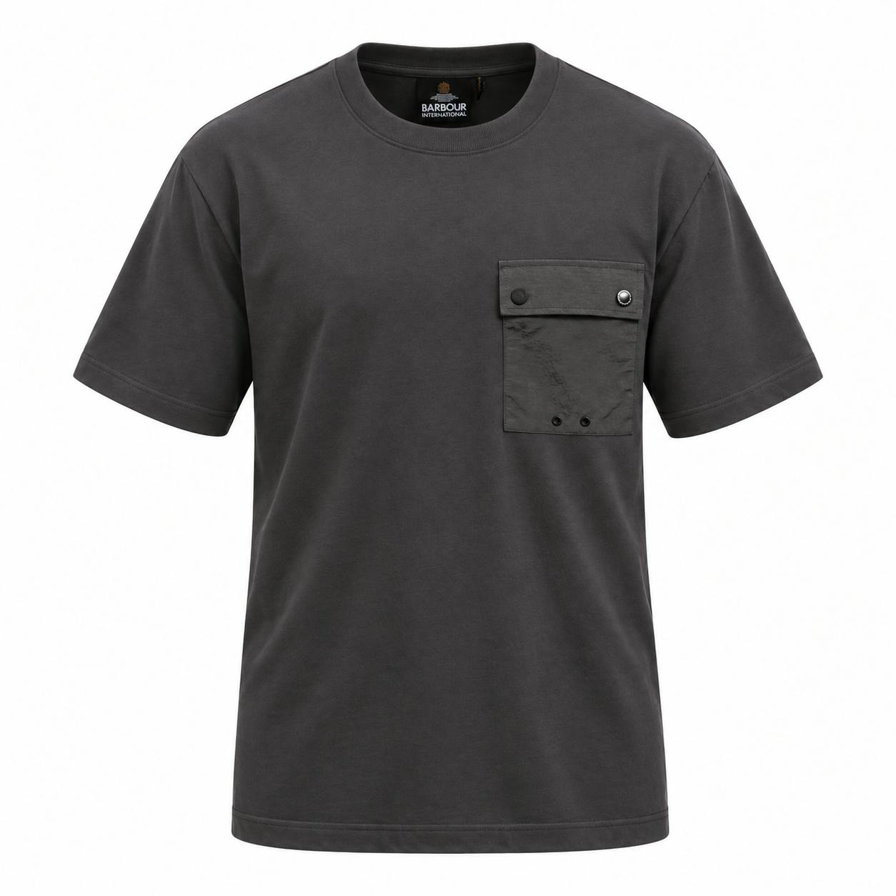 Barbour International Inline T-Shirt Asphalt - M
