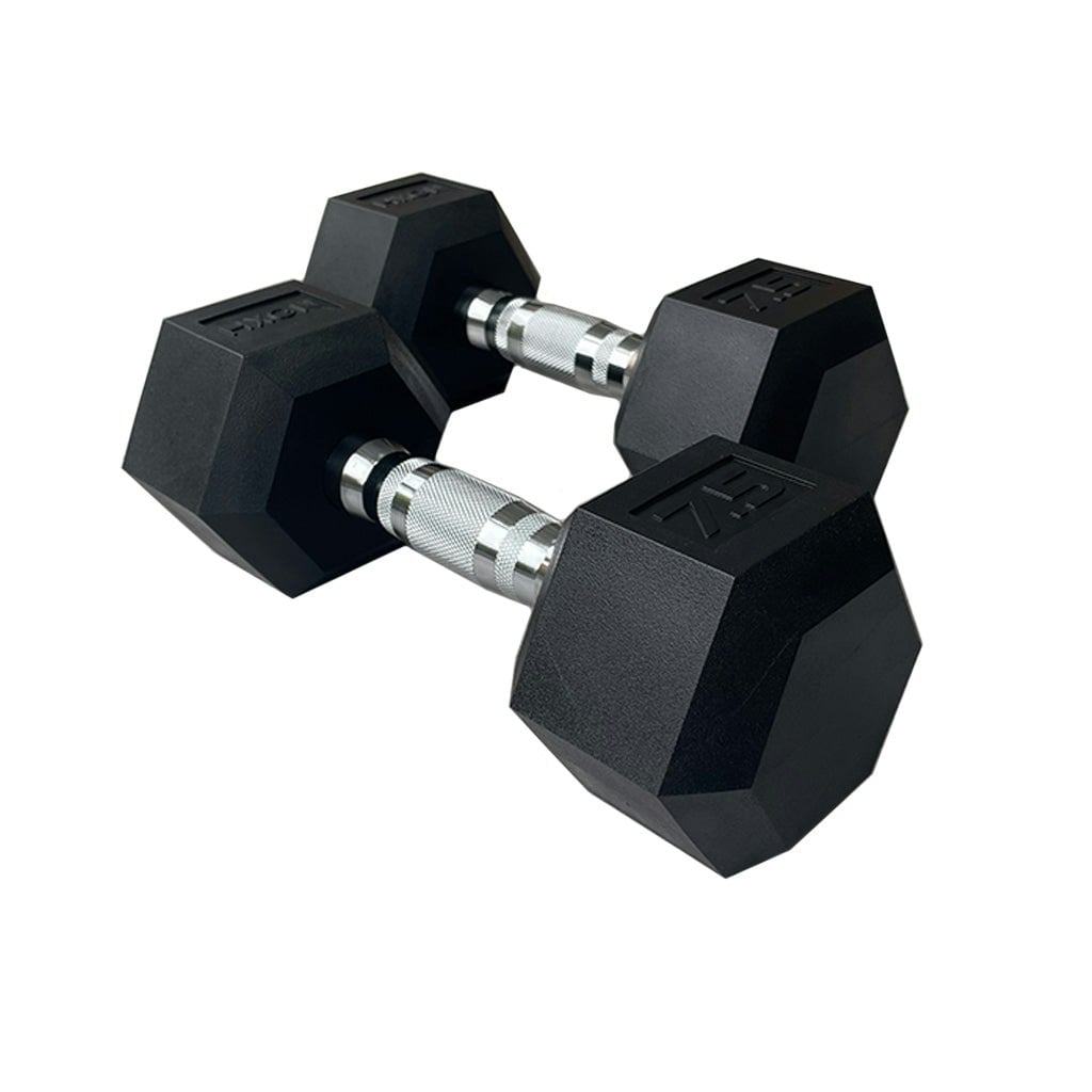 HXGN Pro Hex Dumbbells 2 x 7.5kg - Image 3