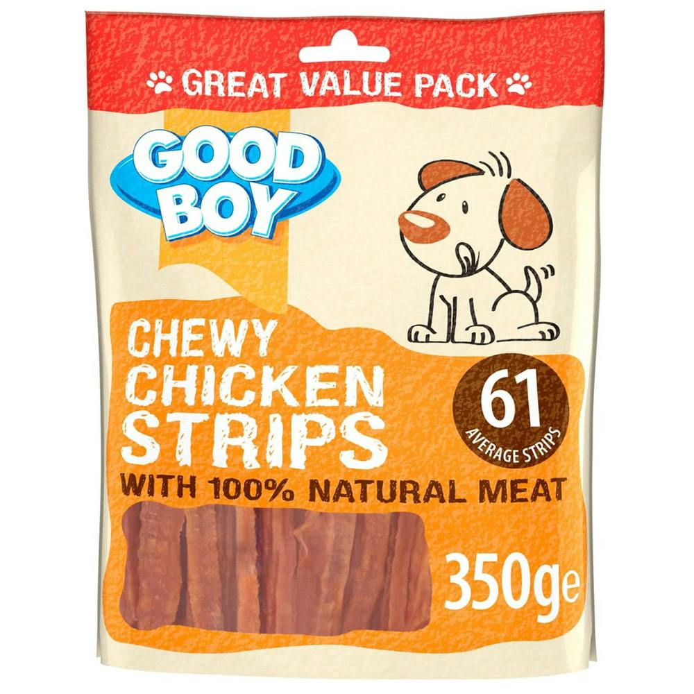 Good Boy Boys Good Chicken Strips 350G - 1 Pack (350G)