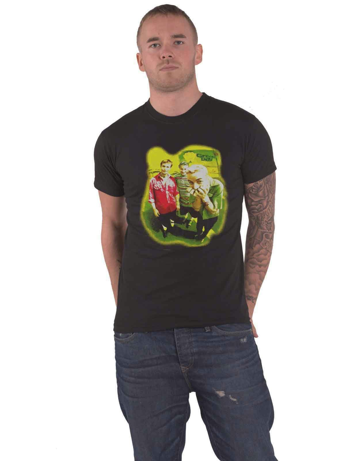 Paradiso Clothing Unisex Green Day Neon Photo T Shirt - Xl