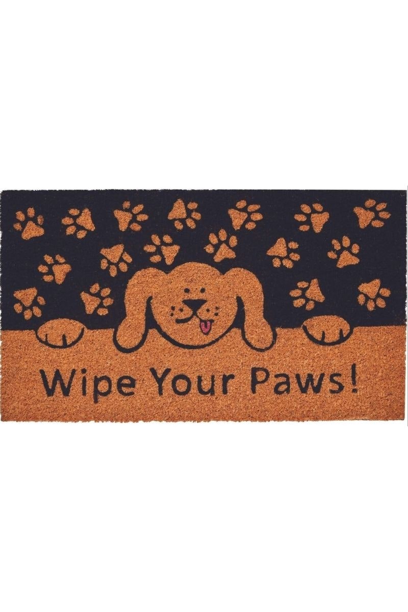 Rackhams Coir Animal Wipe Your Paws Mat 40X70 Cm