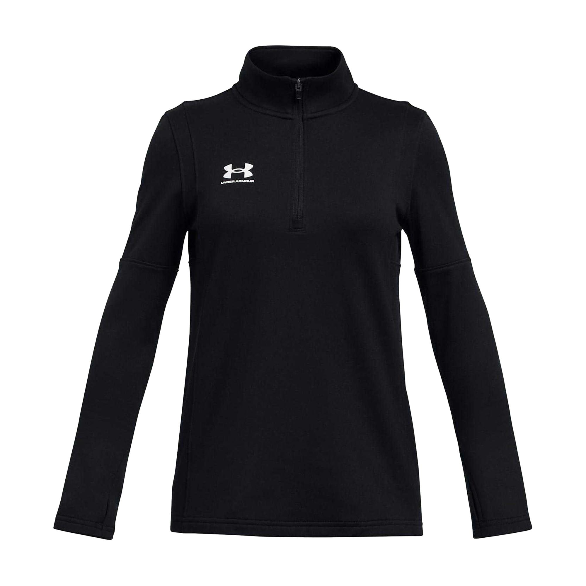 Under Armour Black Childrens/Kids Challenger Lightweight Midlayer - M - 100% Polyester