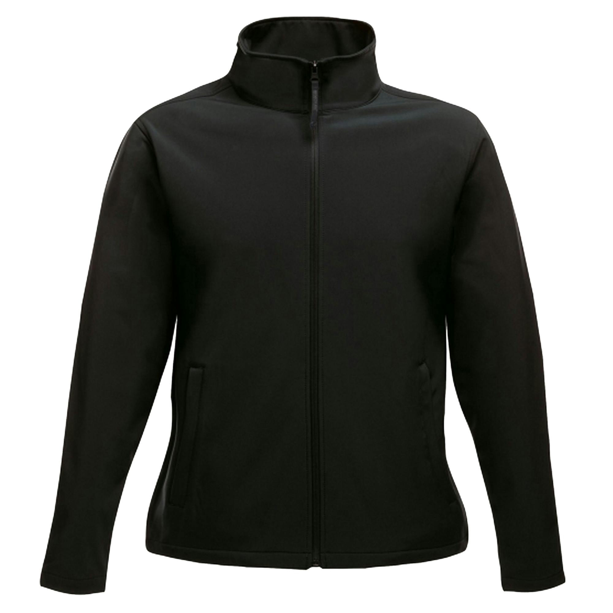 Regatta Women's Black Professional / Printable Soft Shell Jacket - / - 18 Uk - / - 100% Polyester