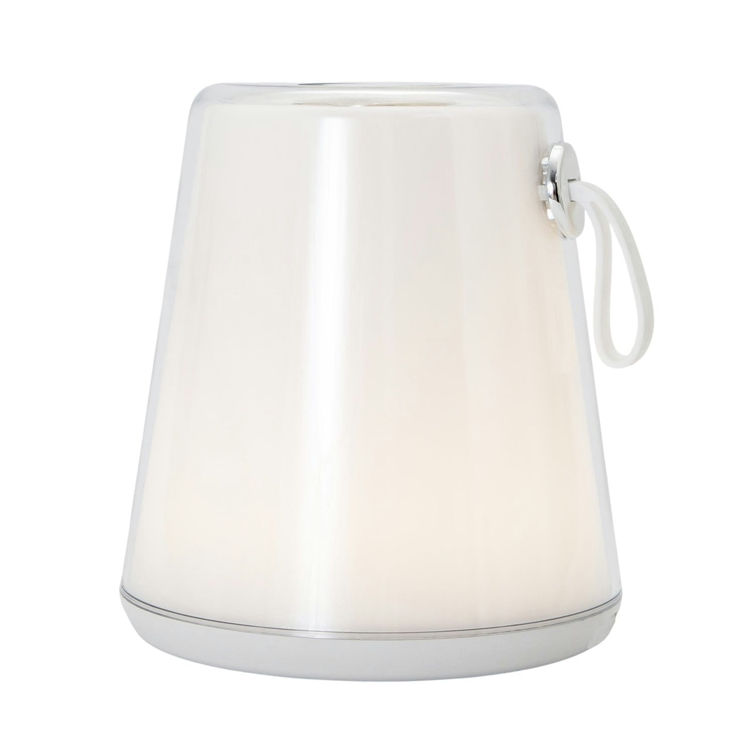 Rackhams White Compact Modern Led Colour Changing Rechargeable Touch Table Lamp