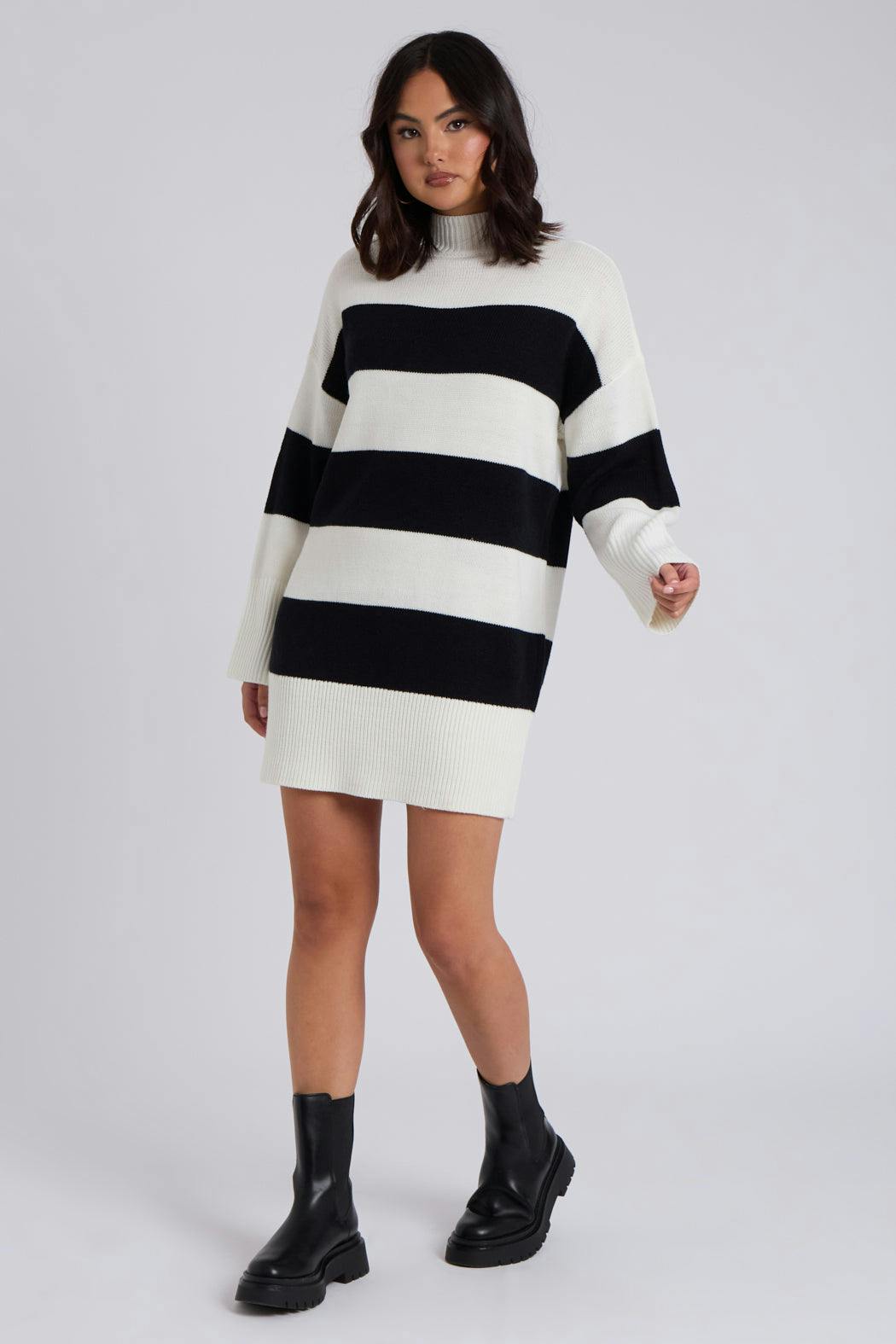 Urban Bliss Striped Dress - S