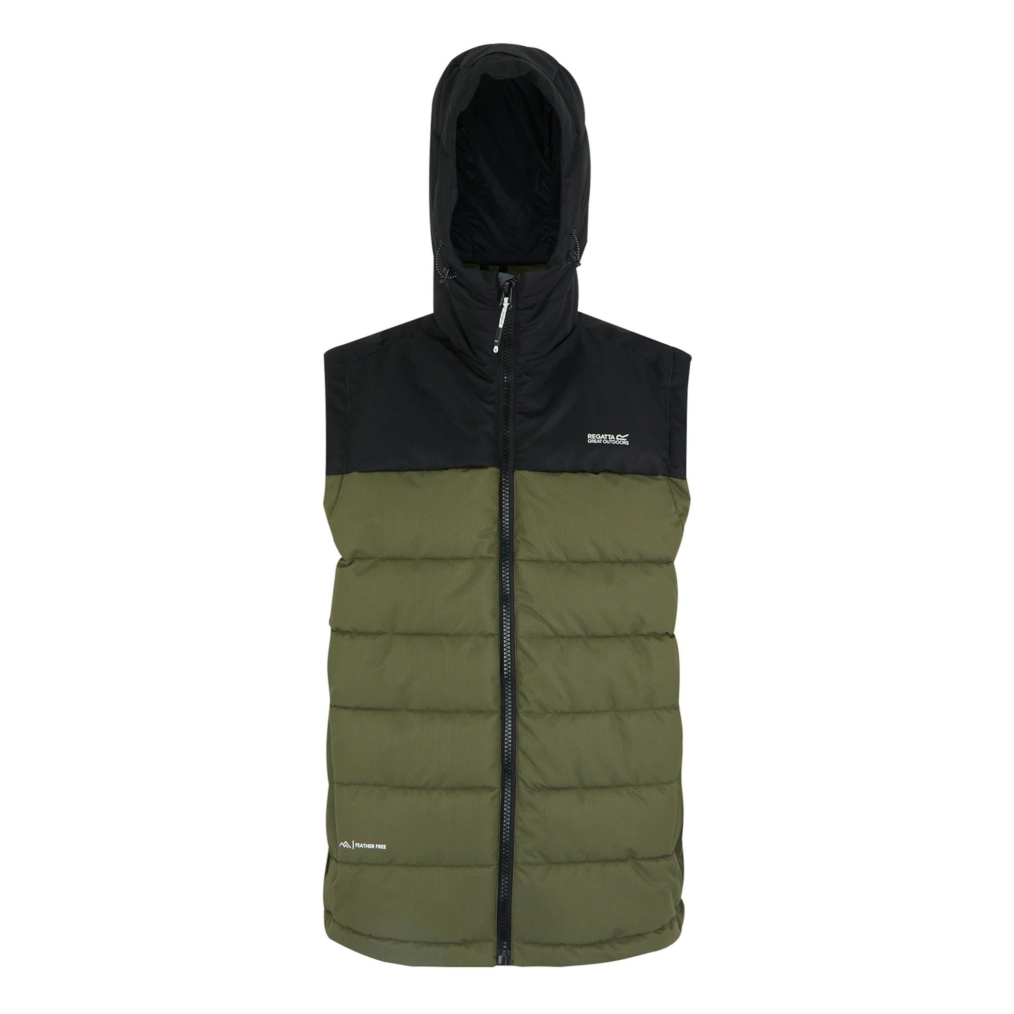 Regatta Men's Black Aldthorn Body Warmer - Olive Night/ - Xxl - Olive Night/ - 100% Polyester