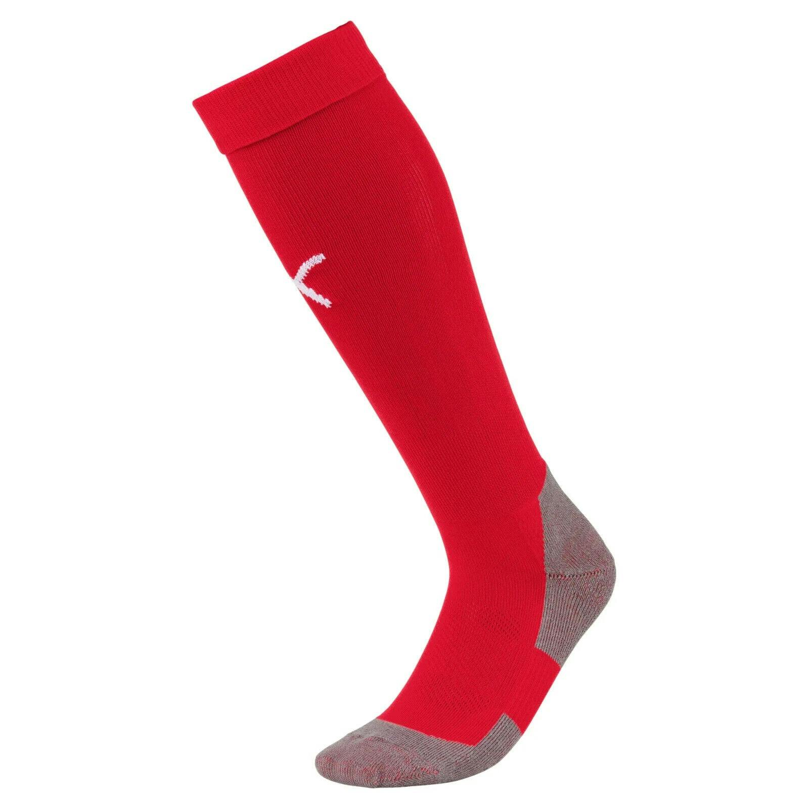 Puma Red Liga Core Football Socks Soccer Sock 703441 - L - Uk 9-11