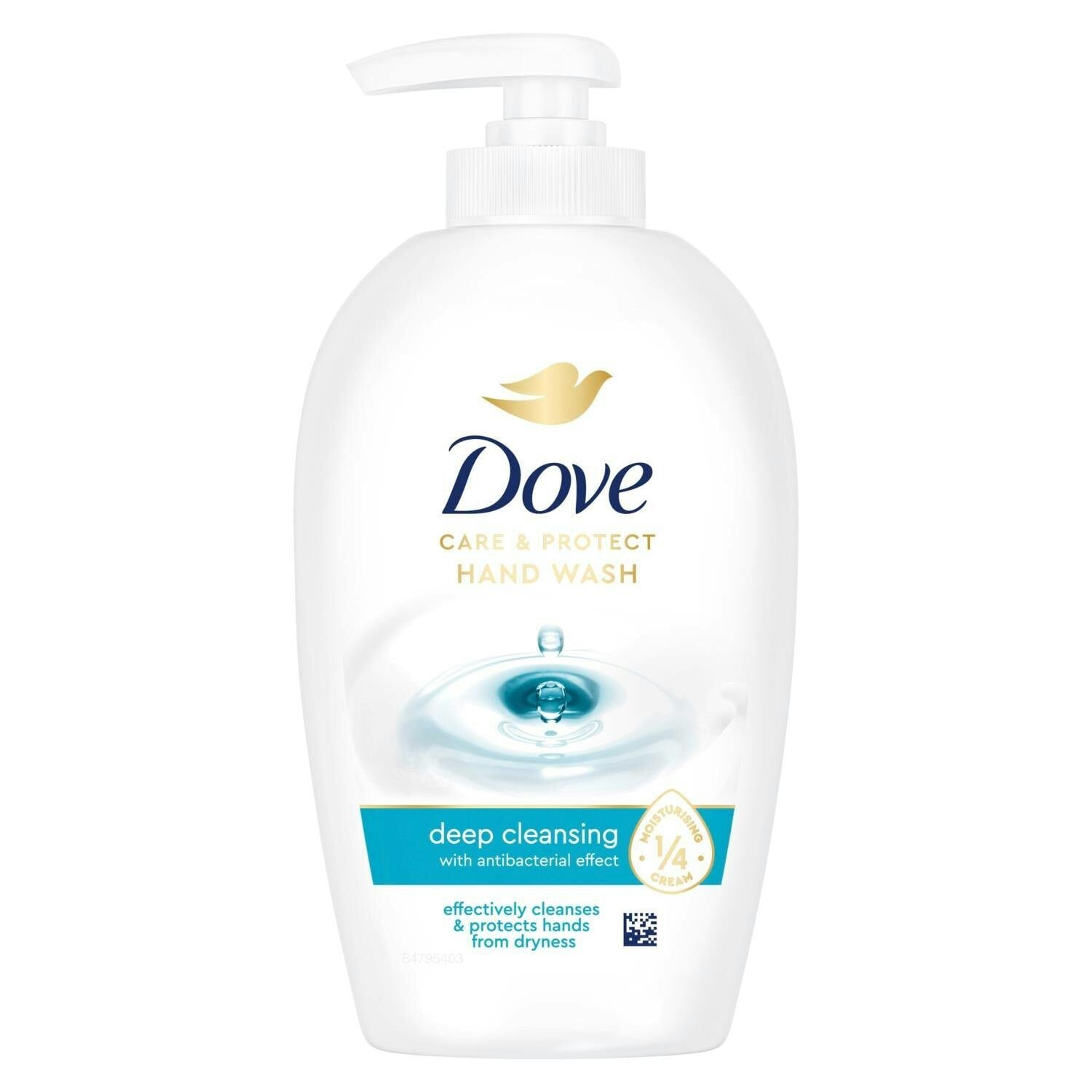 Dove Cream Care & Protect Hand Wash, Deep Cleansing With Anti-Bac Effect, 12X250ml