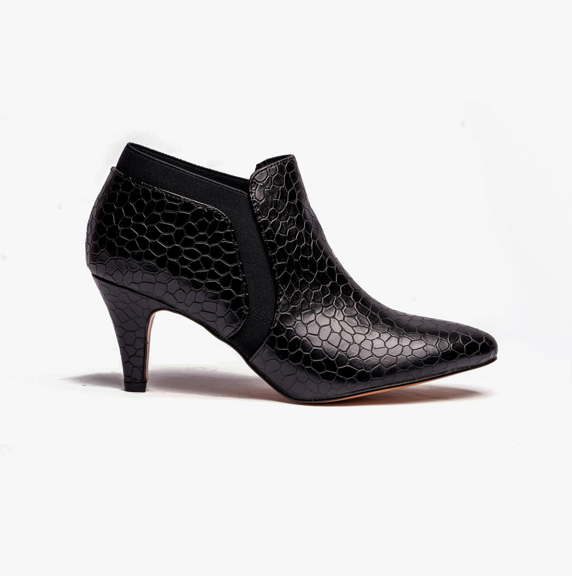 Lotus Women's Black Kristina Shoes Croc - Uk Size 3