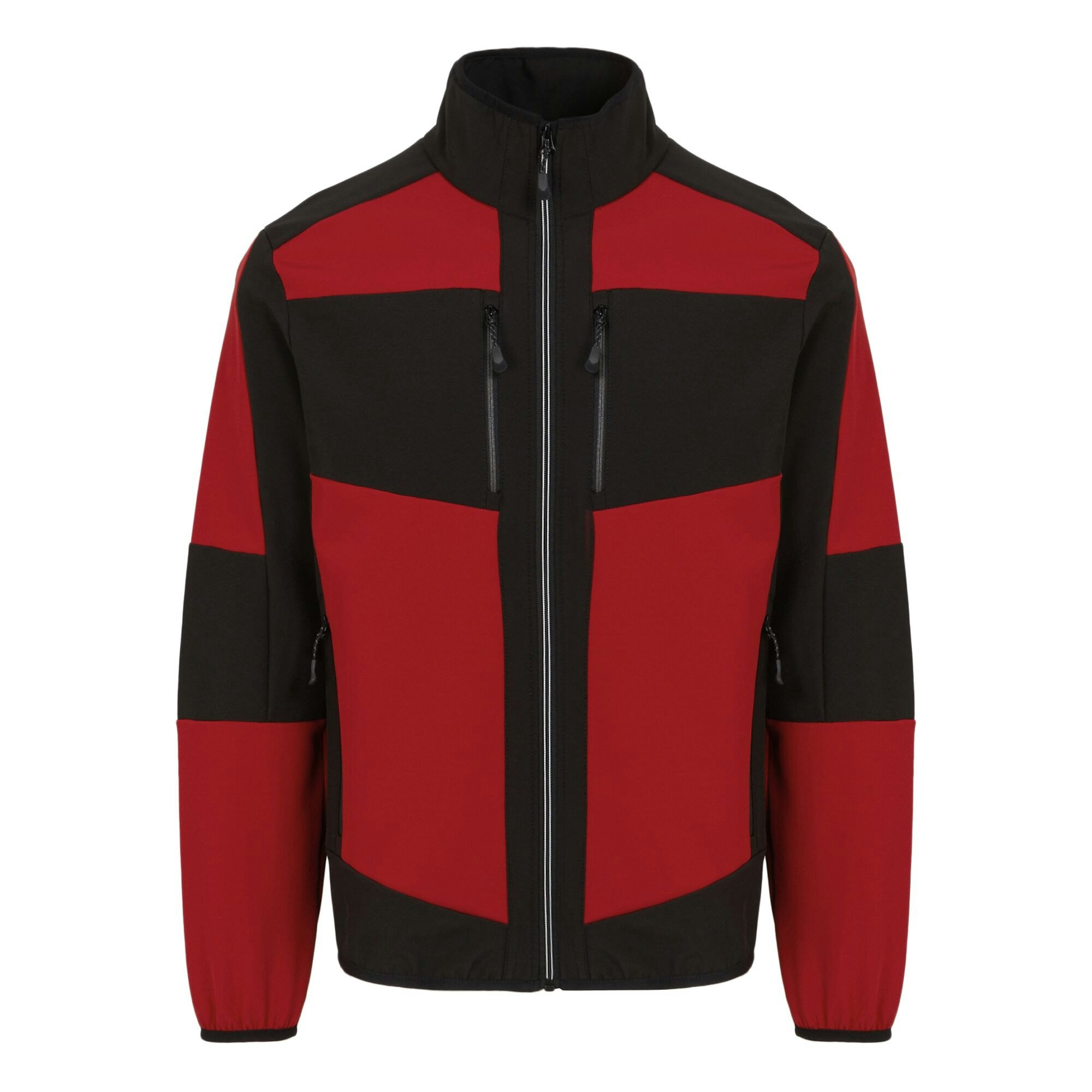 Regatta Unisex Red/Black Professional Adult 2 Layer Soft Shell Jacket - Classic - Classic 3XL