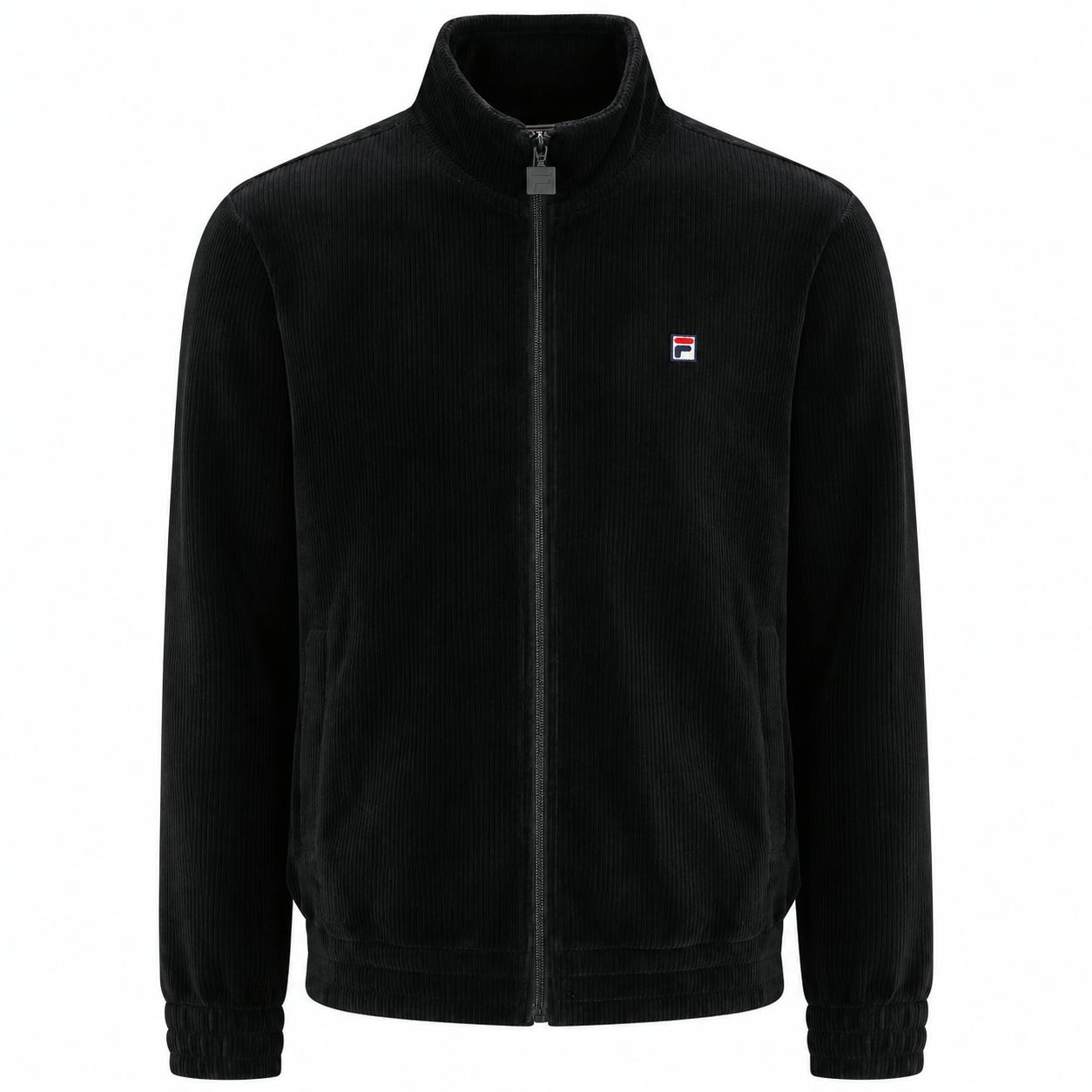 Fila Vintage Black Walter Corduroy Jacket - M - Image 5