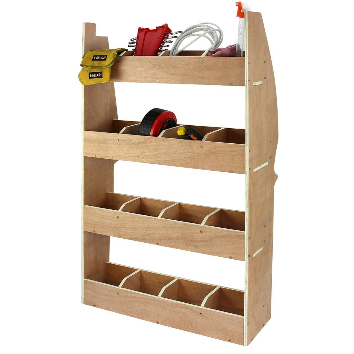 Rackhams Nissan Primastar Plywood Van Racking Unit