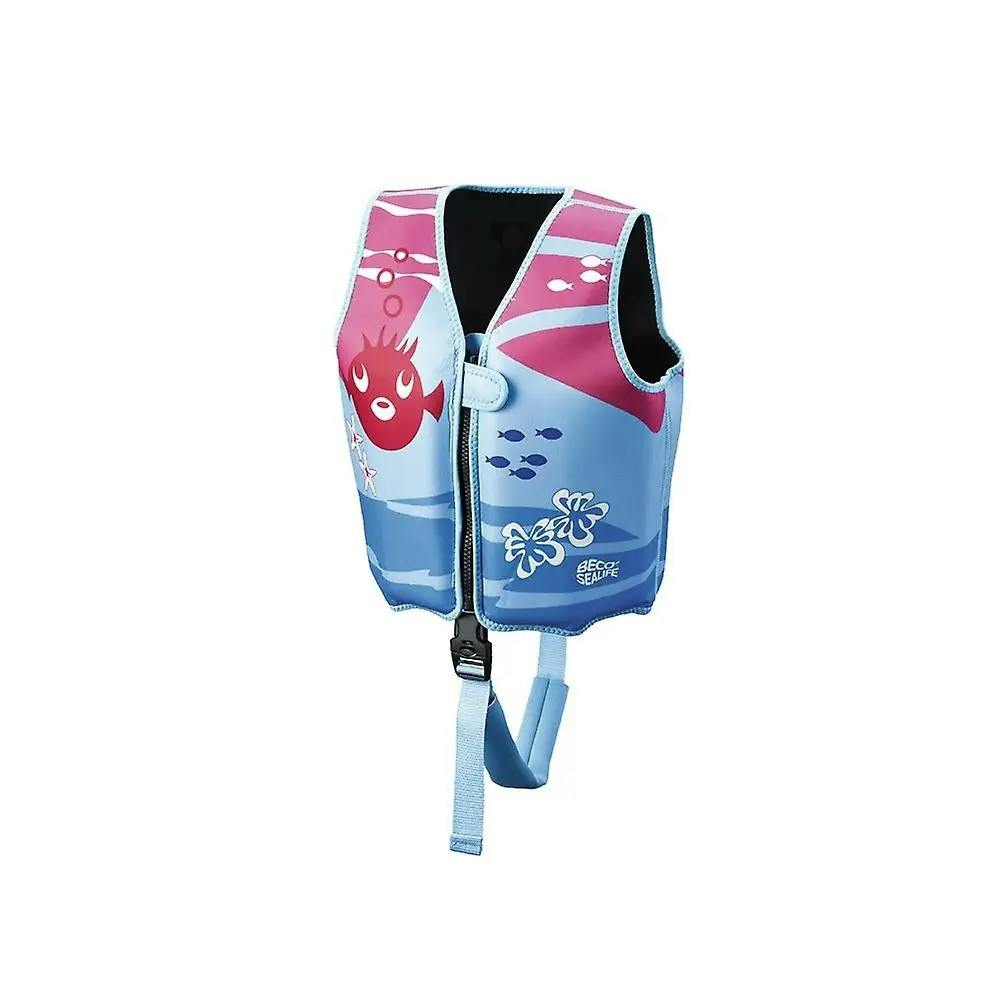 Beco Blue/Pink Sealife Swimming Vest - Medium