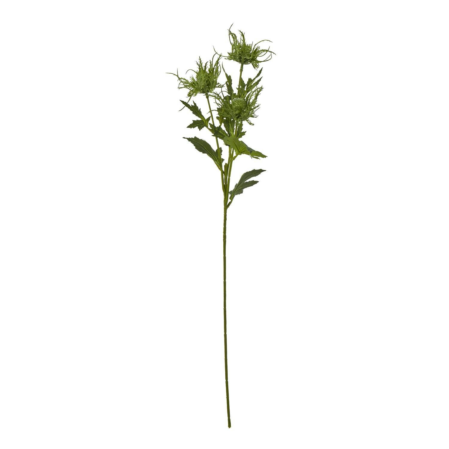Hill Interiors Green Sea Holly Spray Artificial Flower - One Size - 100% Mixed