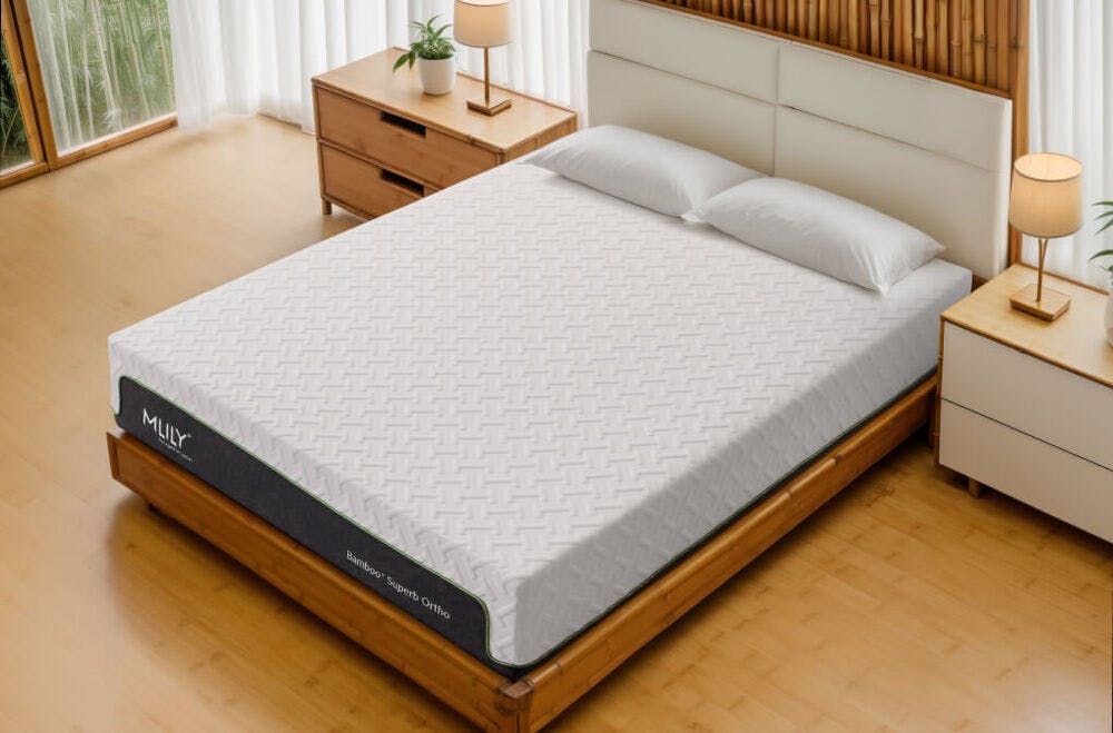 Mlily Bamboo+ Superb Ortho Memory 2500 Pocket Mattress - King Size