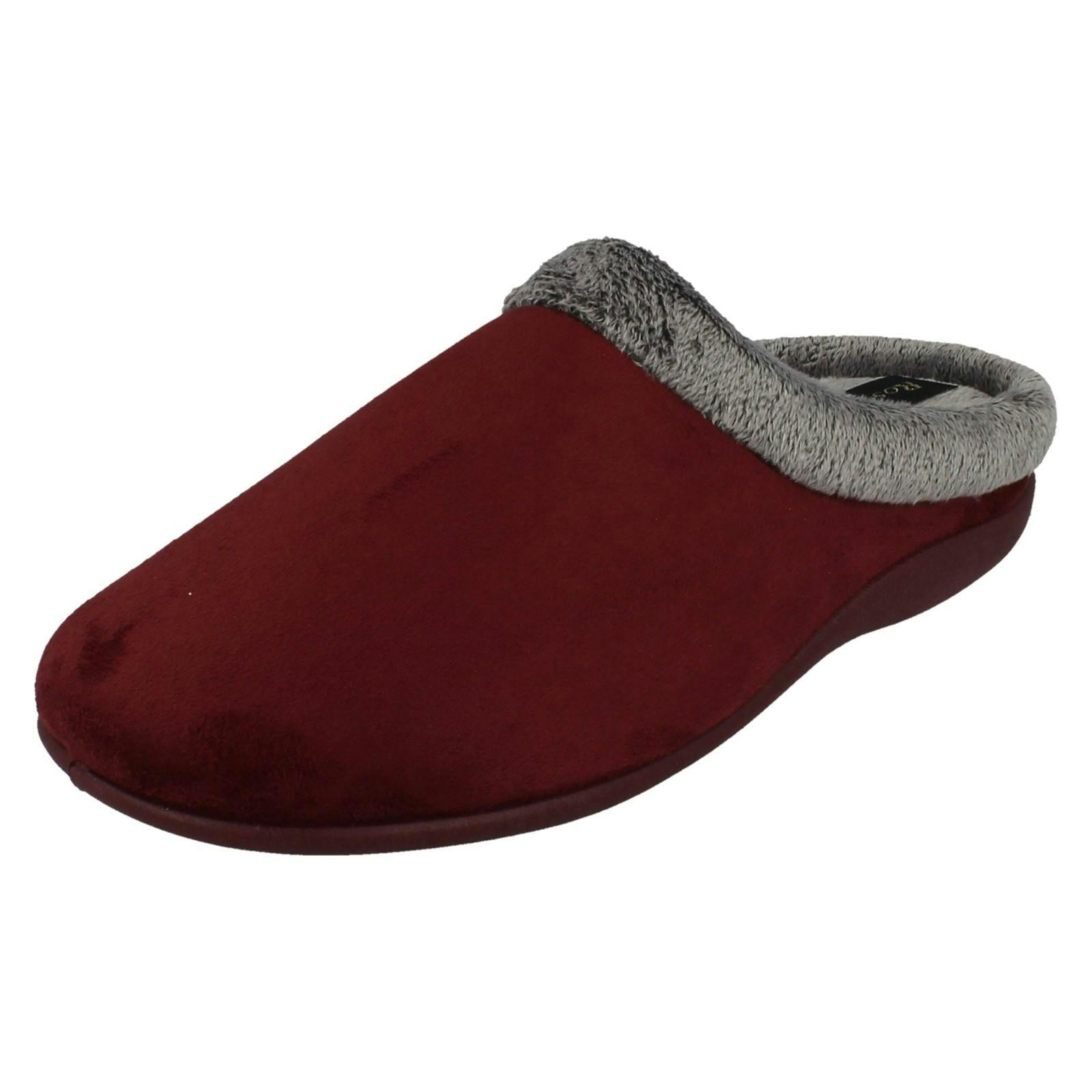 Rosebank Women's Burgundy Casual Slippers Diane - Uk 7