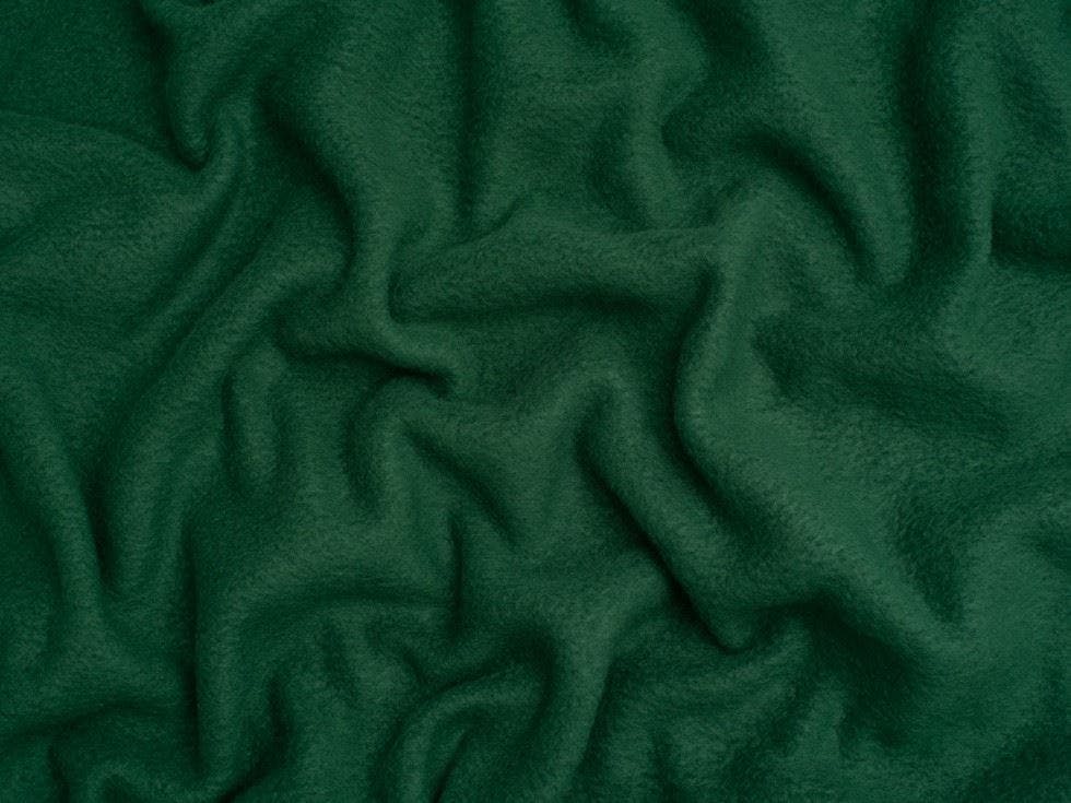 Minerva Green Core Range Polar Fleece Fabric - Plain Design Dressmaking Fabric, 150 Cm / 60" Wide - Per Metre - Bottle