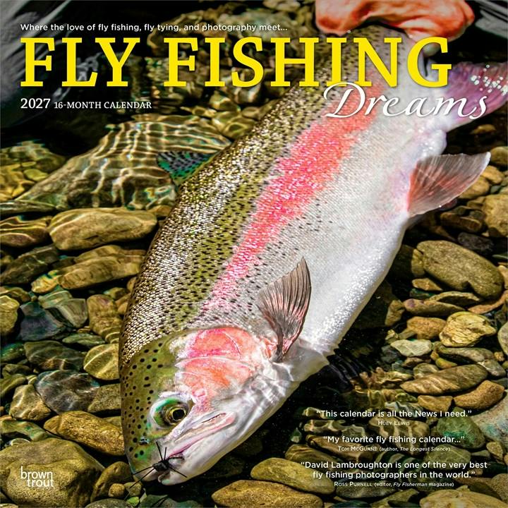 Rackhams Fly Fishing Dreams Calendar 2027, Wall Calendars, Month To View, Sports, Gift - Image 7