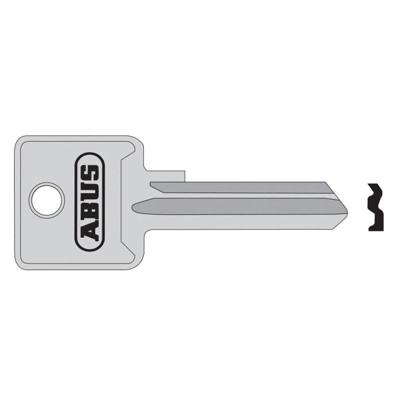  - Abus Mechanical 85 Series Key Blanks Multi Colour (85/50 50mm +60 Left Hand Key Blank) - Image 3