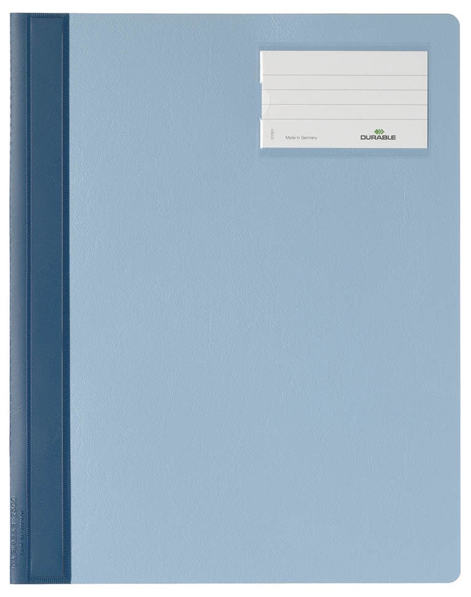 Durable Blue Presentation Document Project Folder Report File | 25 Pack | A4+