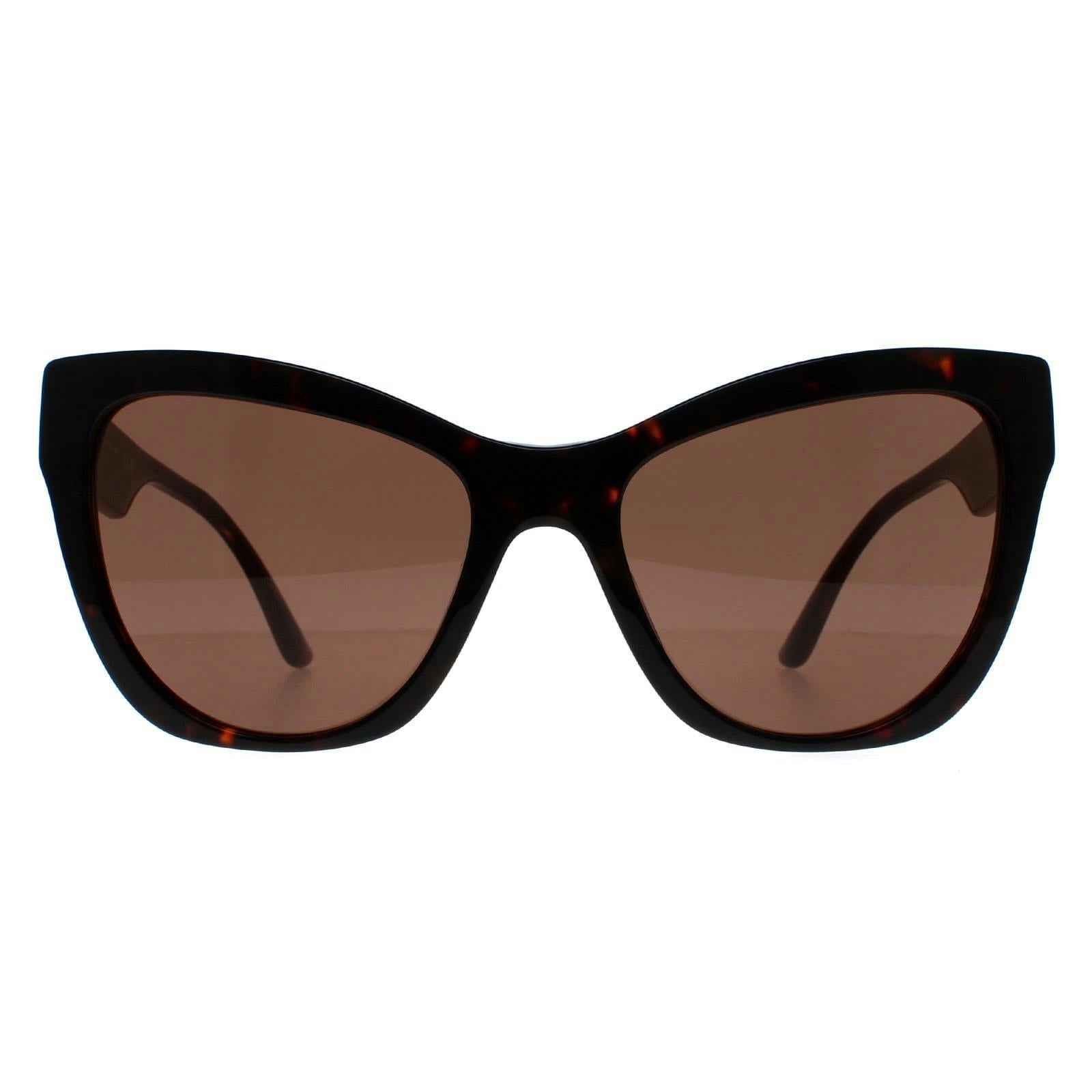 Versace Women's Brown Cat Eye Havana Dark Ve4417u - Image 3
