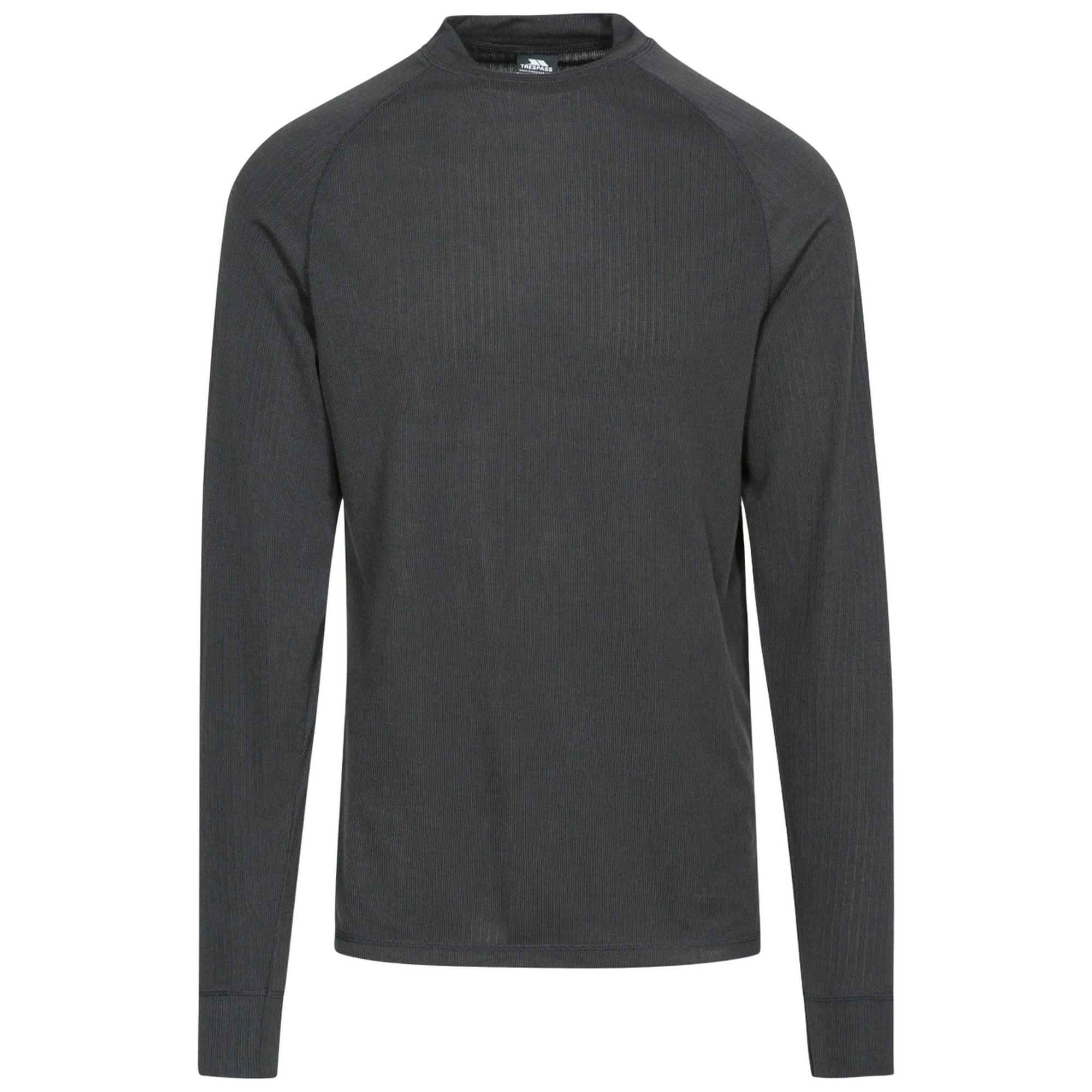 Trespass (M, Black) Unisex Adult Flex360 Base Layer Top - Image 3