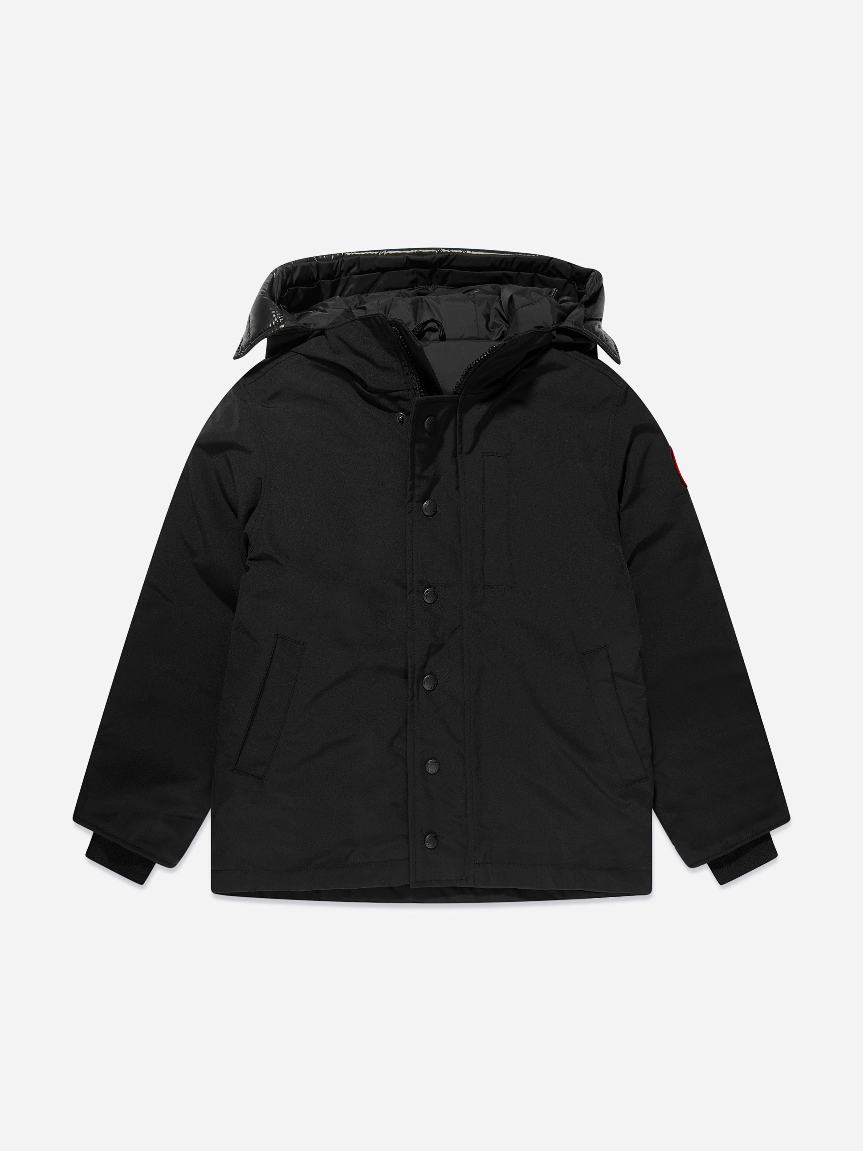 Canada Goose Unisex Kids Black Kids Logan Parka In - Xs (6 Yrs)