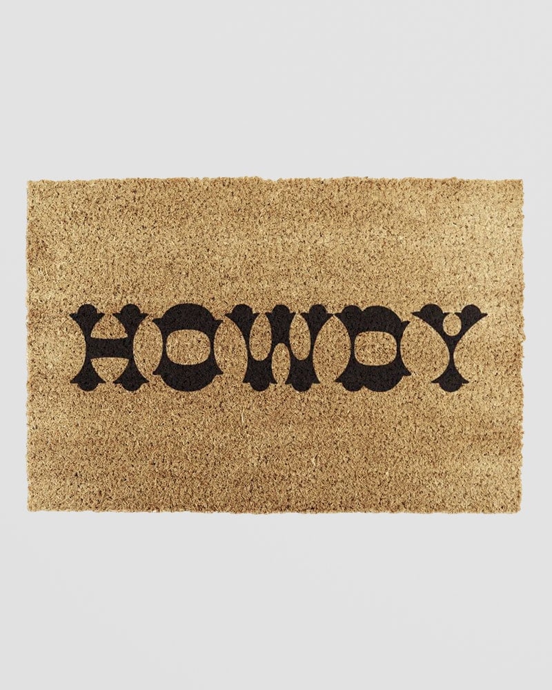 Rackhams Howdy Doormat