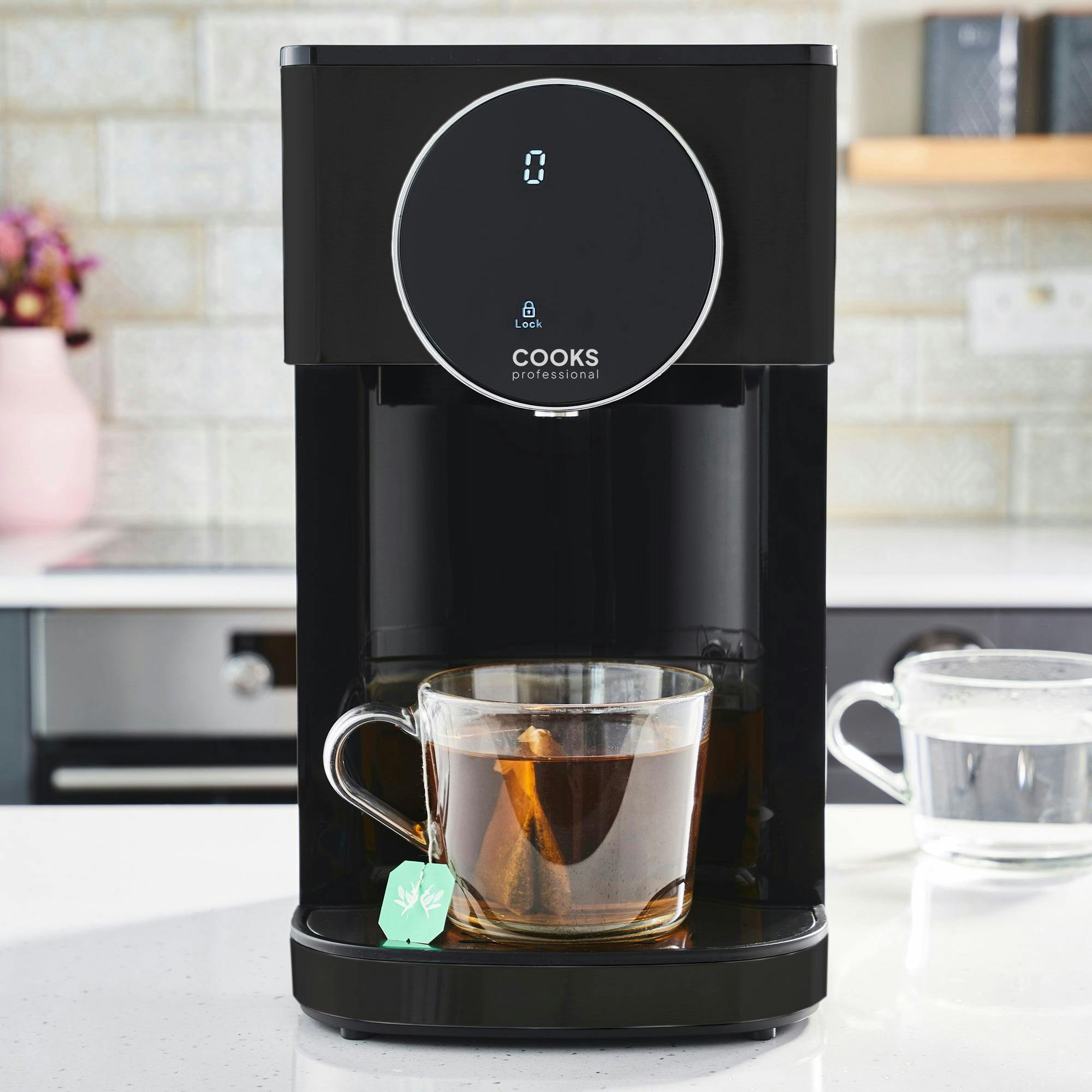 Cooks Professional Black/Silver 4L Digital Hot Water Dispenser |