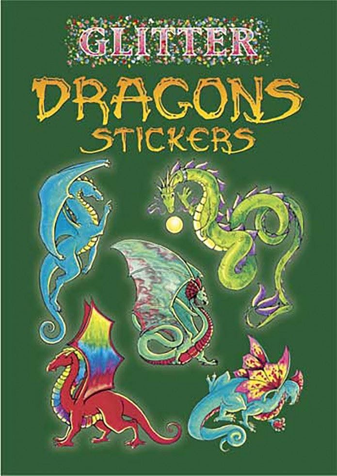 Dover Little Activity Books Stickers Ser.: Glitter Dragons Stickers by ... - Image 5