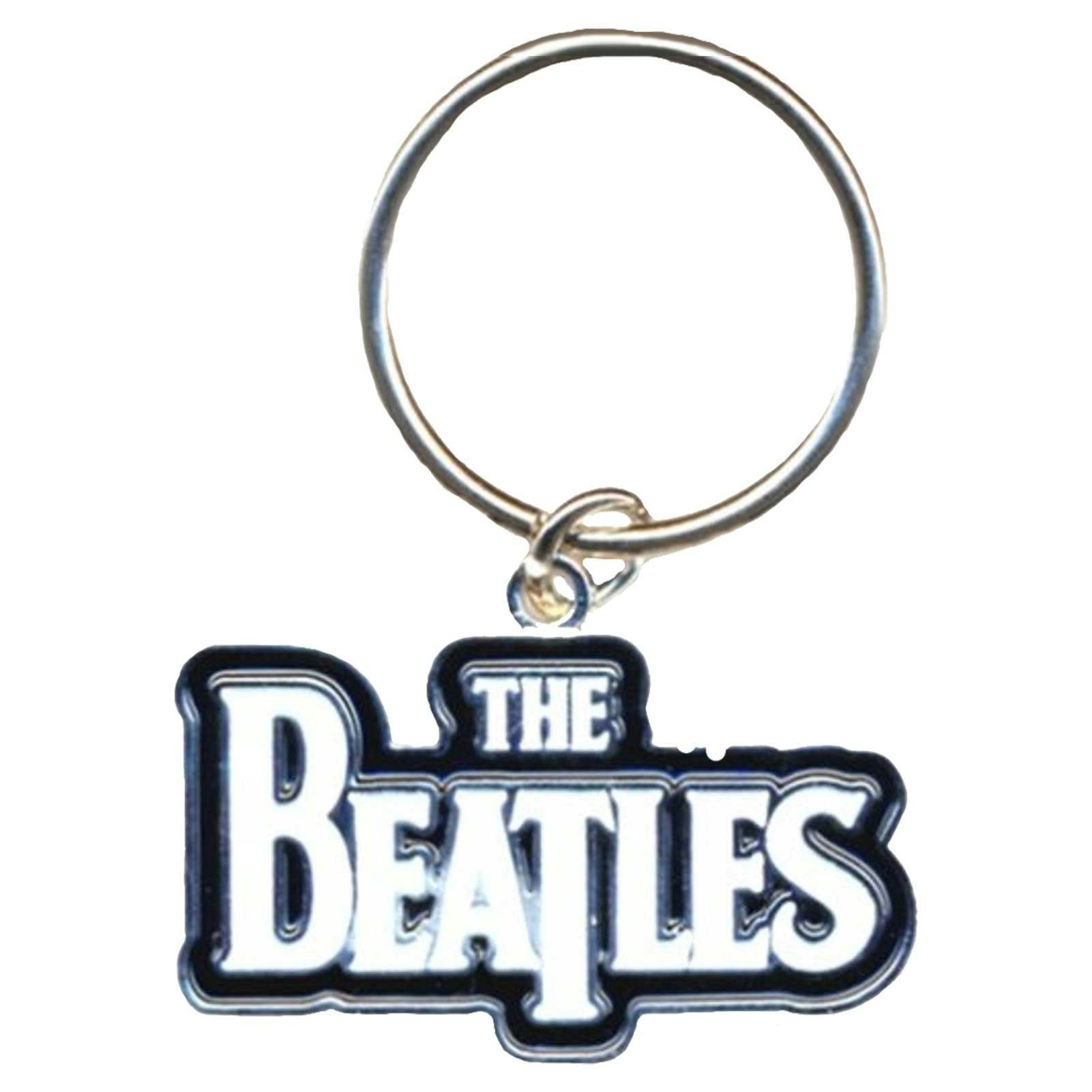 Paradiso Clothing The Beatles Keyring Drop T Band Logo Keychain