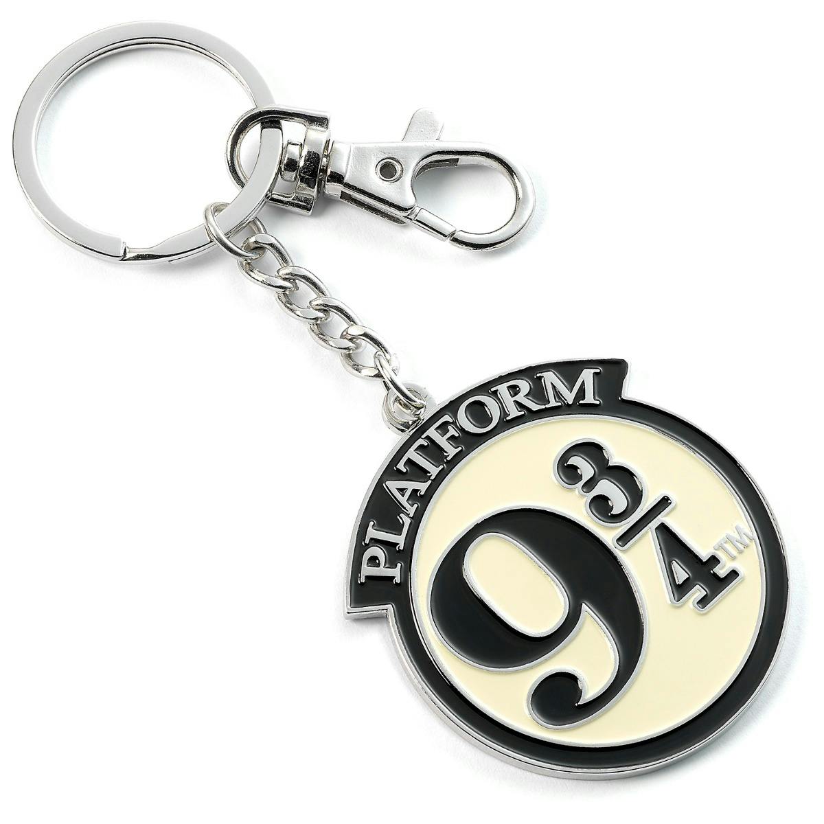 The Carat Shop Silver Harry Potter Platform 9 3/4 Keyring