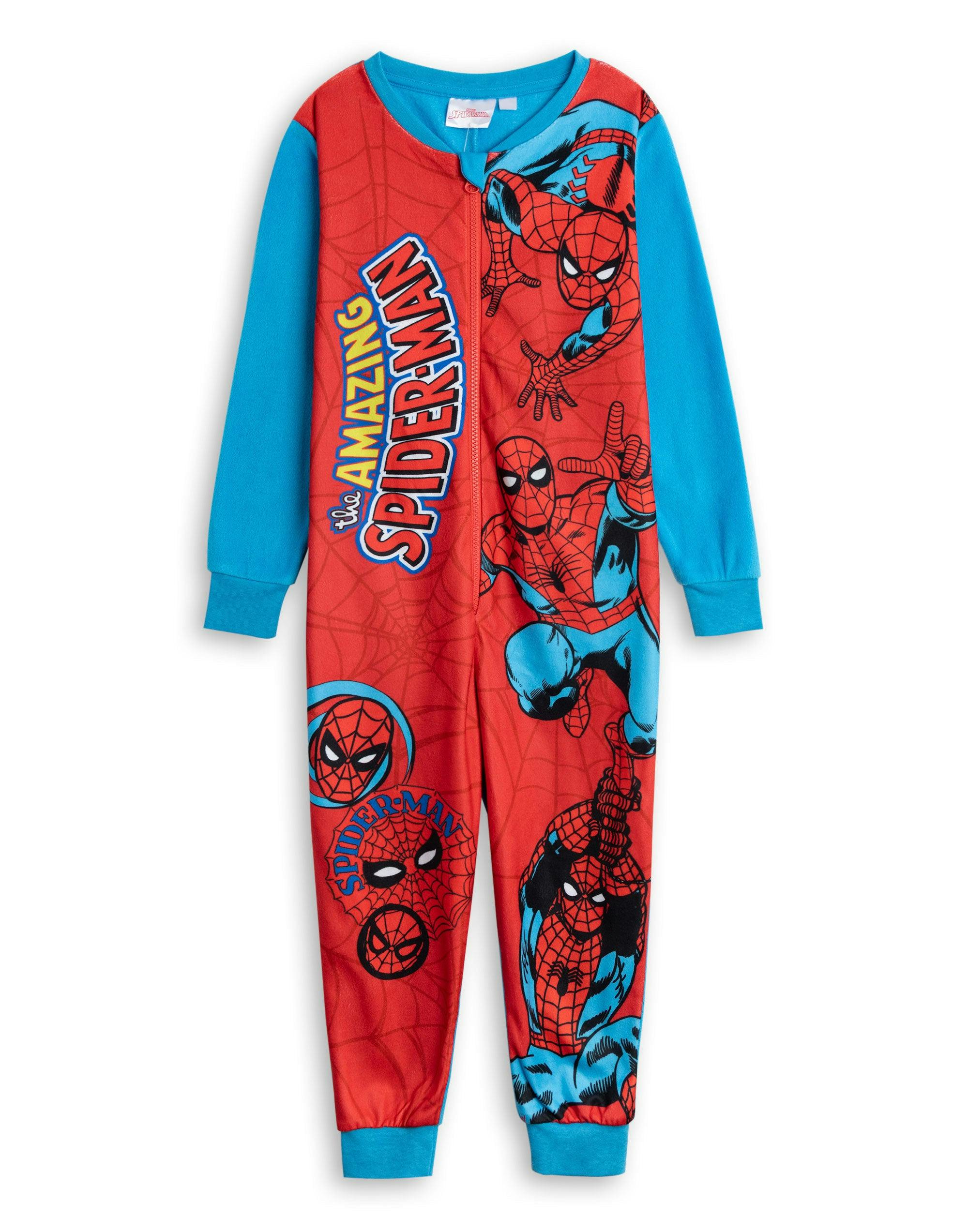 Vanilla Underground Boys Red Marvel Character Onesie - 3-4 Years