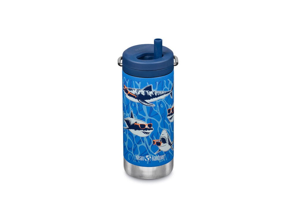Rackhams 355Ml Tkwide Insulated Water Bottle With Twist Cap - Sharks In Shades