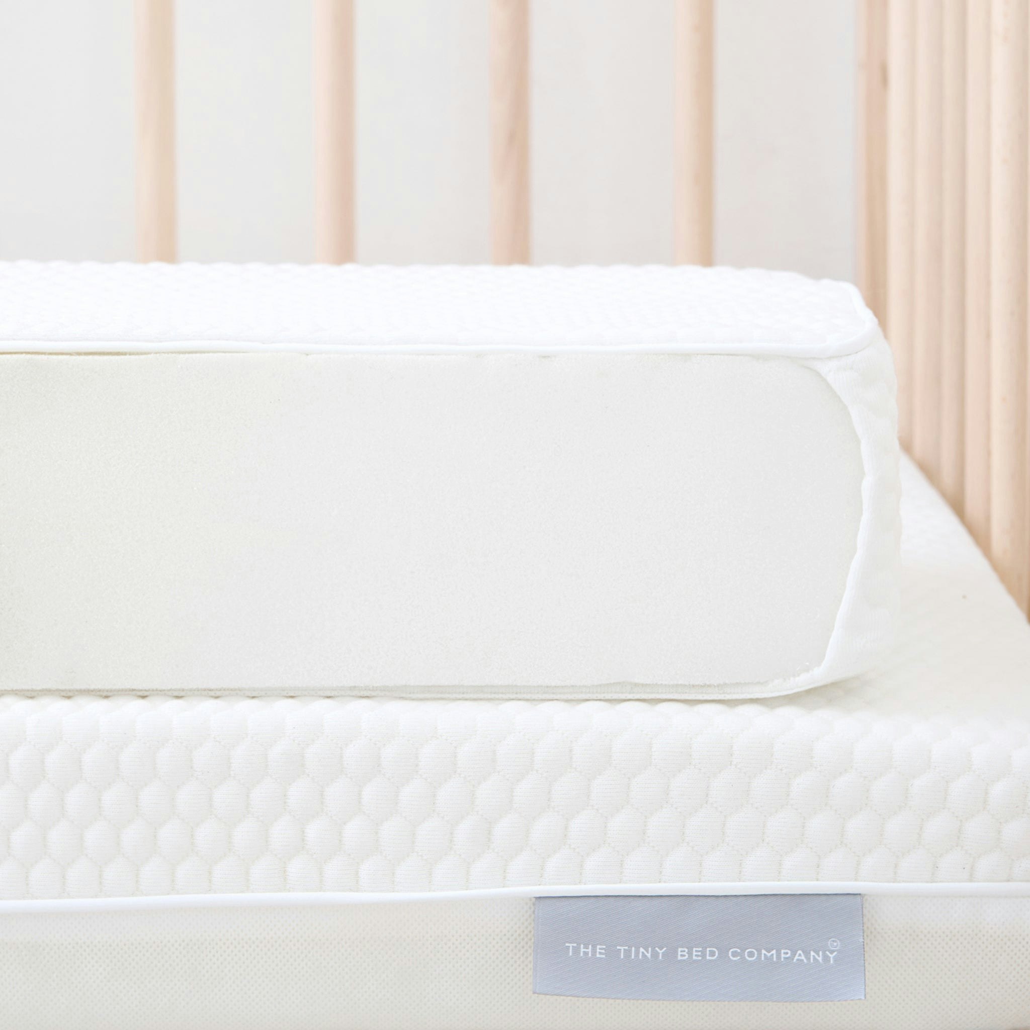 Rackhams White Tiny Dreamer™ - Premium Foam Cot Mattress To Fit Snüzkot (117 X 68Cm) - Mattress Only