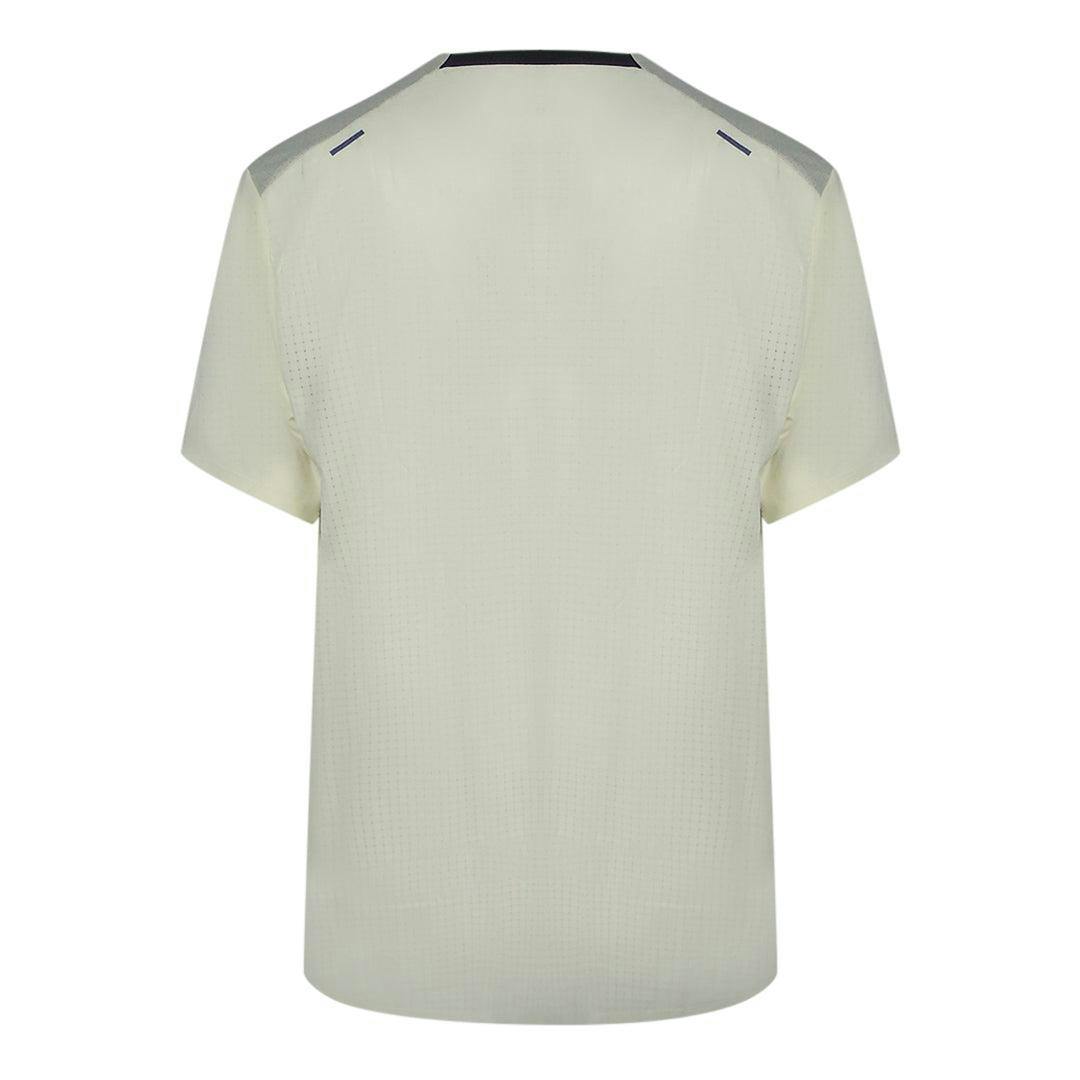 Nike Men's Green Trail Dri-Fit Running Top - Pale - Xxl - Pale - 100% Polyester