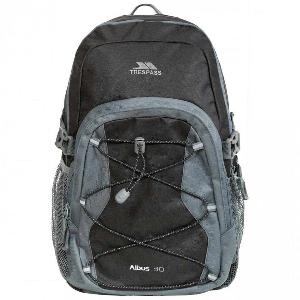 Trespass Albus 30 Litre Casual Rucksack/Backpack - Ash - One Size - Ash