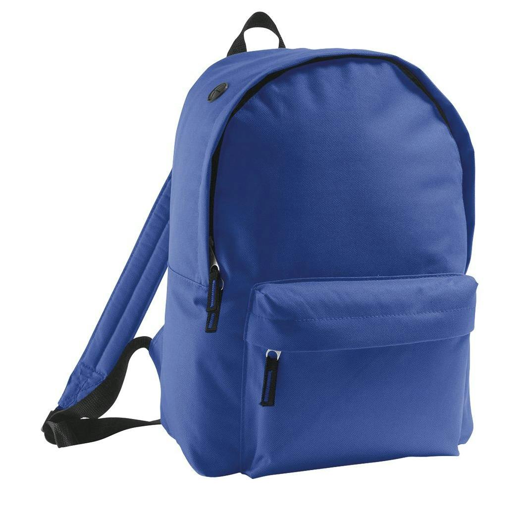 Sol's Unisex Blue Rider School Backpack In - Image 2