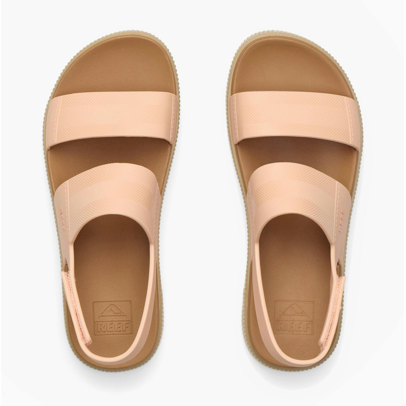Reef Women's Cream Water Vista Higher Platform Sandals Bellini/Tan - Uk 7