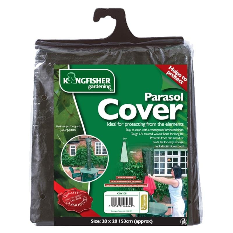 Rackhams Kingfisher Waterproof Garden Parasol Cover 18Cm X 28Cm X 150Cm