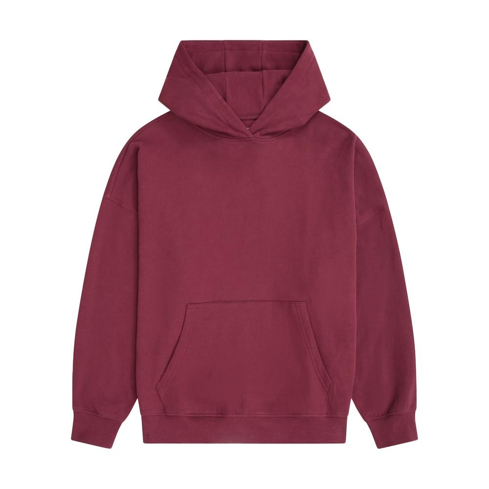 Animal Women's Burgundy Idol Drop Shoulder Hoodie - Xs - 100% Organic Cotton