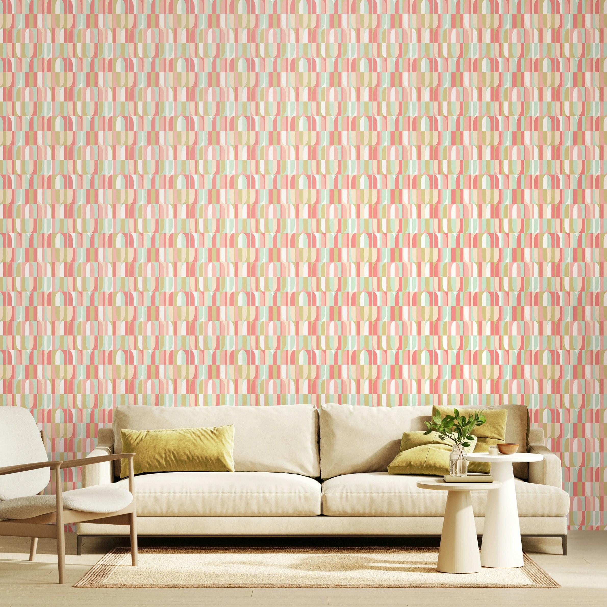 Rackhams Coral Building Blocks - Mix 10M Wallpaper