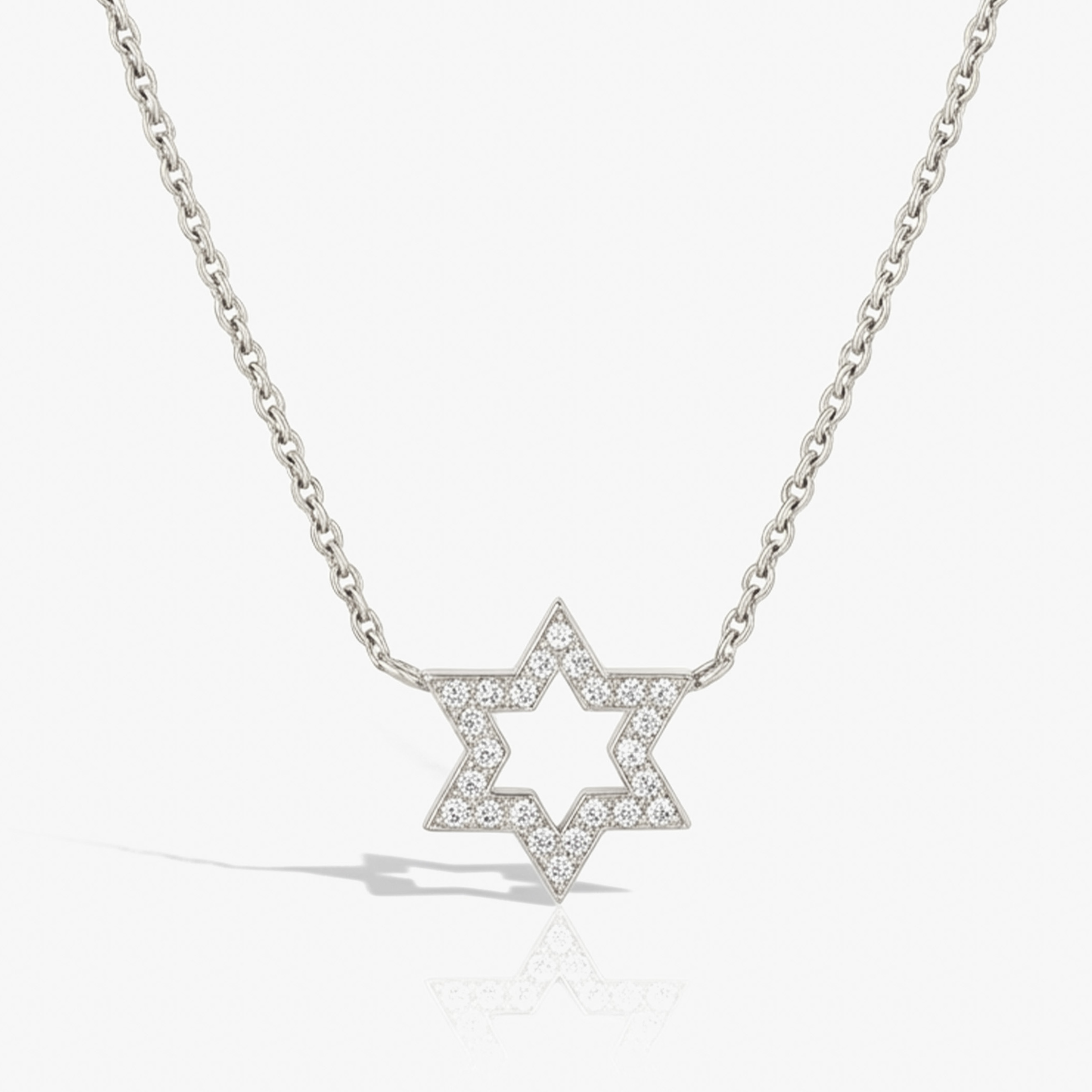 Muchv Silver Dainty Star Necklace