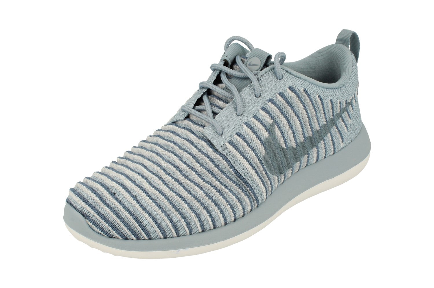 Nike Women's Blue/Grey Roshe Two Flyknit 844929 400 - Uk 4 | Us 6.5 | Eu 37.5