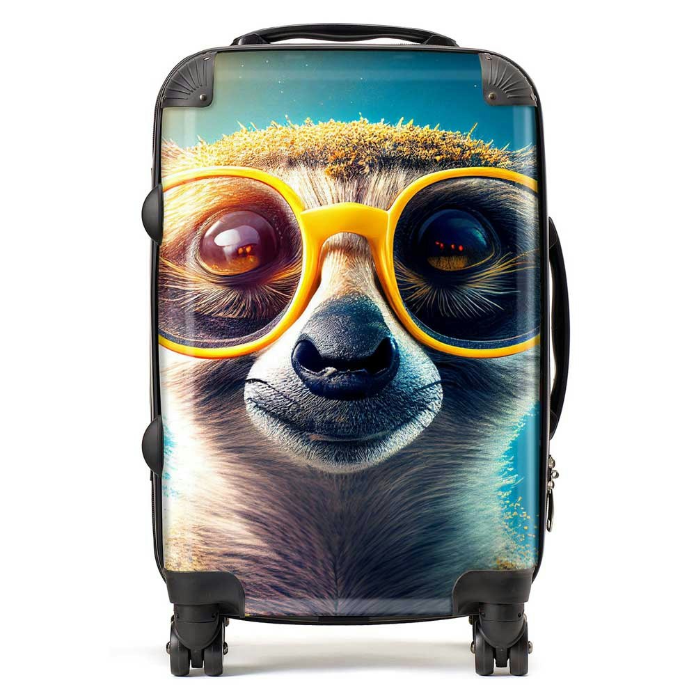 Warren Reed Meerkat Splashart Suitcase - Cabin