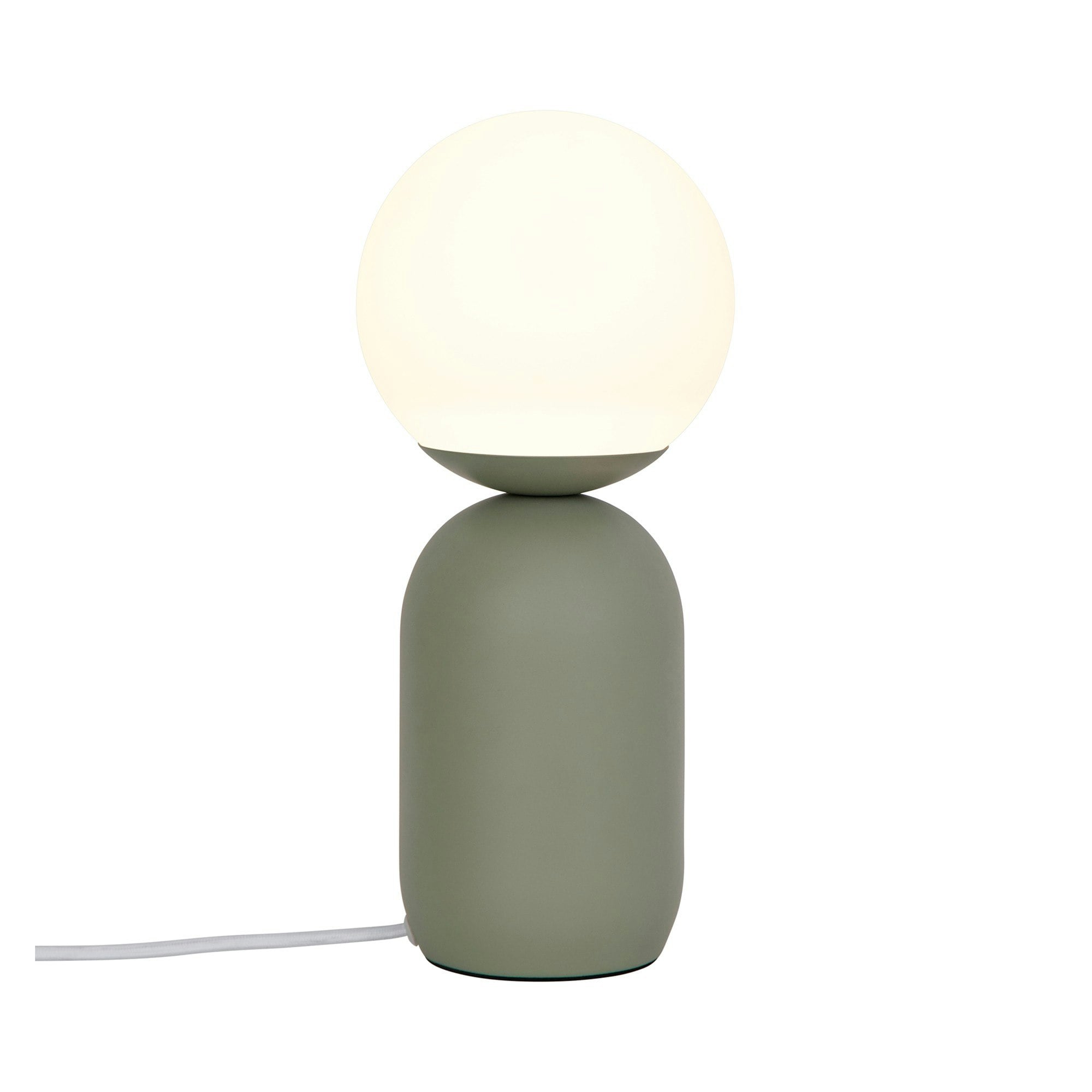 Nordlux Table Lamp Notti, Metal And Glass, Green - Image 5