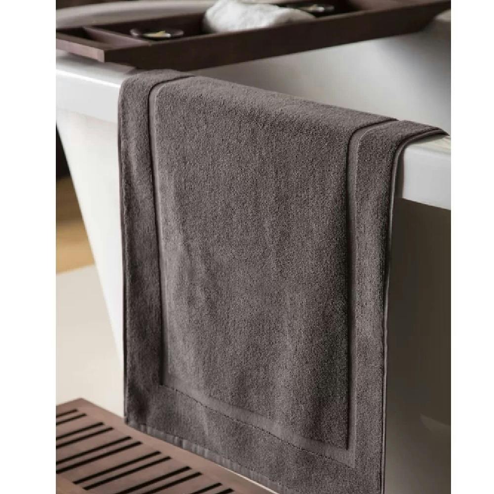 Belledorm Hotel Madison Bath Mat - Slate - One Size - Slate - 100% Ringspun Cotton