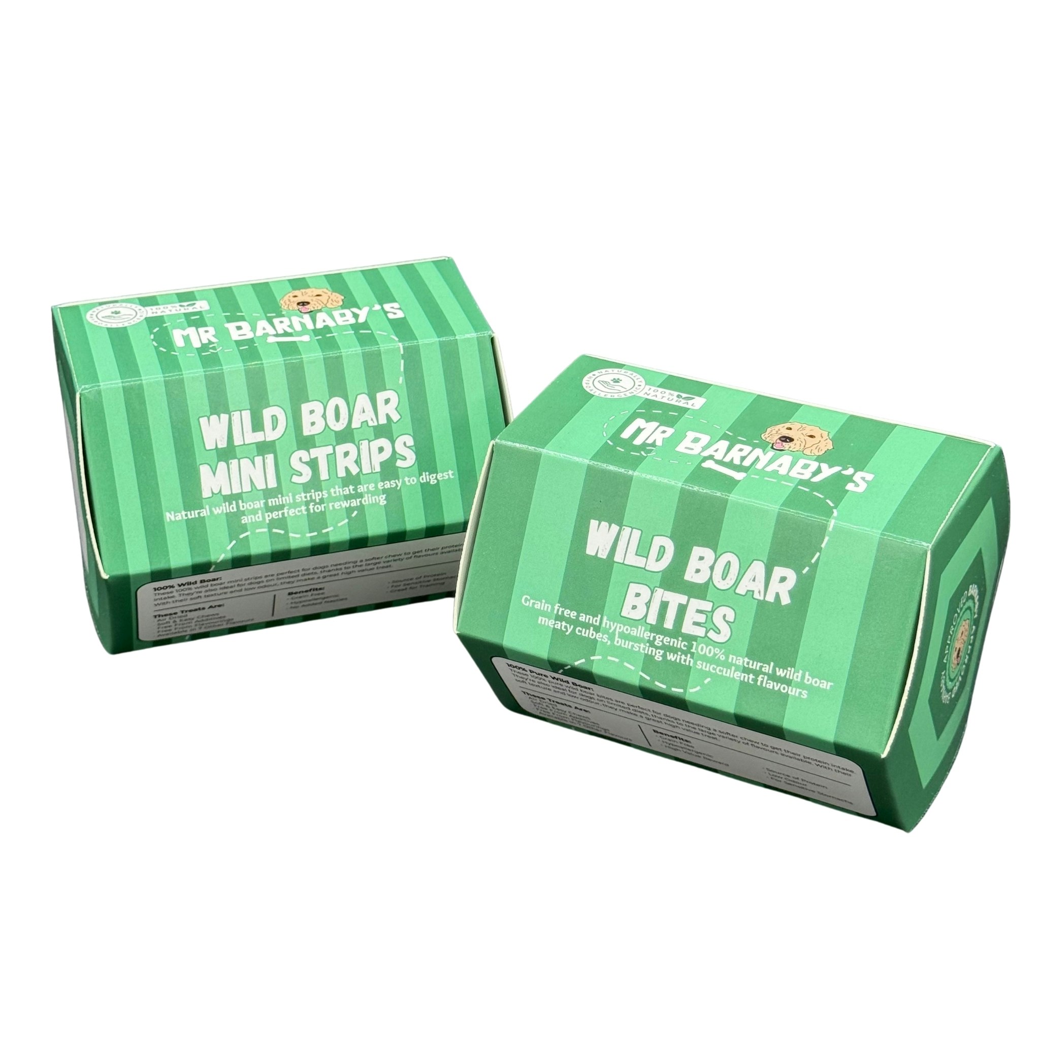 Mr Barnaby’s Grain Mr Barnaby's Wild Boar Bundle Dog Treats (Pack Of 2) - Pack Of 2 - 2