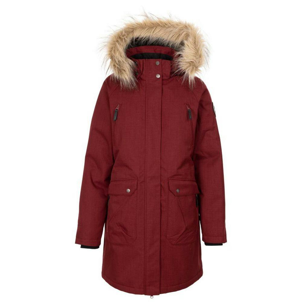 Trespass Women's Dark Dana Down Jacket - Cherry Marl - Xl - Cherry Marl - 90% Polyester/10% Feather